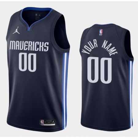Maillot Basket Dallas Mavericks Personnalisé 2020-21 Jordan Brand Statement Edition Swingman - Homme